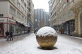 Grounded sun / sculpture by Ivan Kozaric